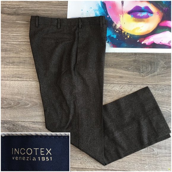Incotex Other - Incotex Venezia Mens Casual Dress Pants Wool 32x29